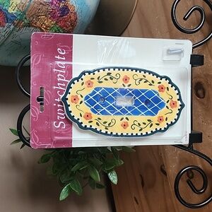 Vintage Bella Casa Double Light Switch Cover